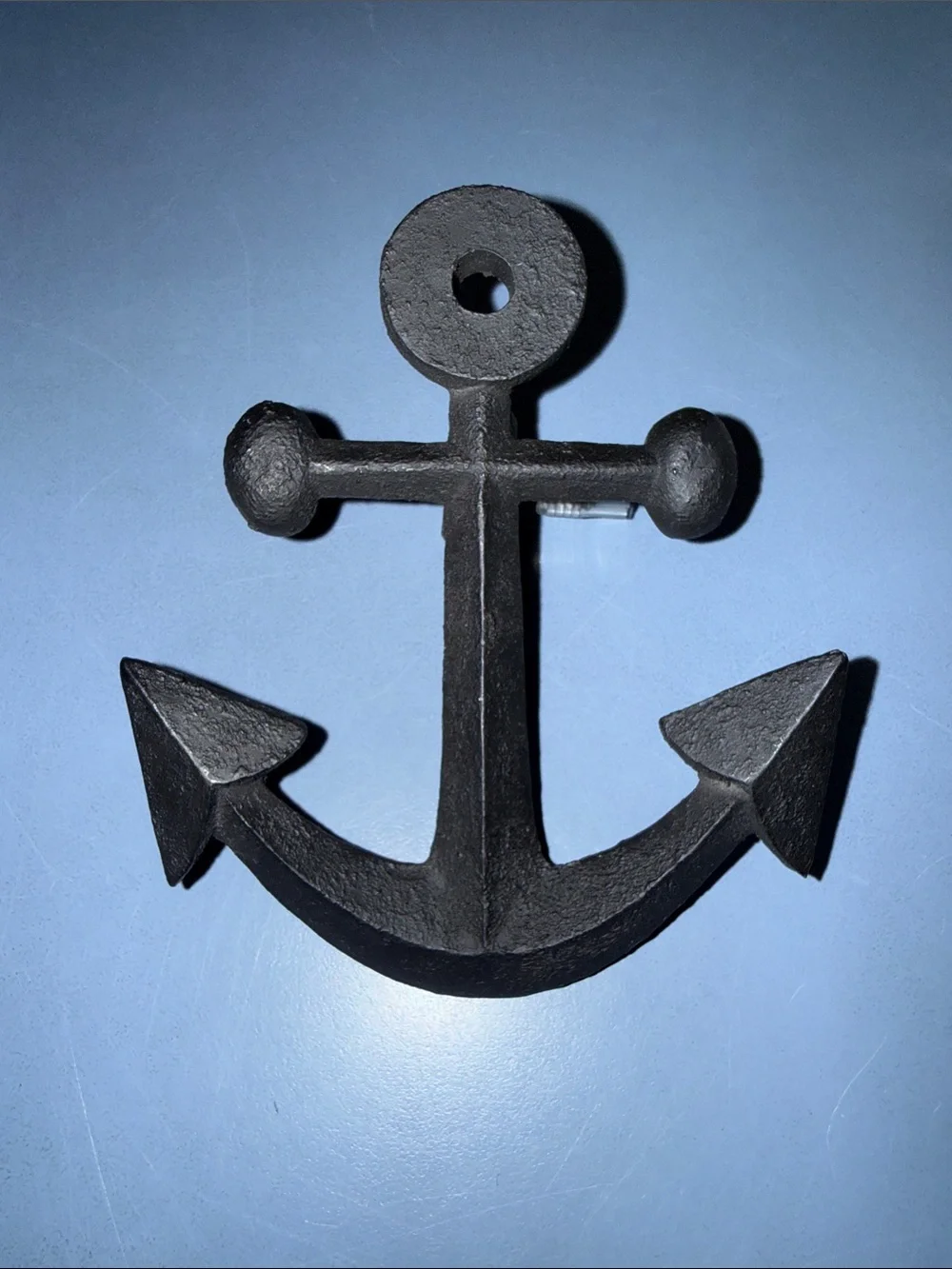 The Land of Nod Black Anchor Finials-2 Pair (one set unpackaged, second in box)